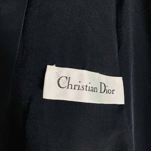 Rare Vintage Christian Dior Velvet Dress - Picture 13 of 14